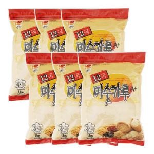 뚜레반 12곡 미숫가루 1kg x6개