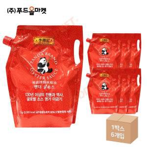 이금기 팬더굴소스 2kg-스파우트팩 한박스 (2kg x 6ea)