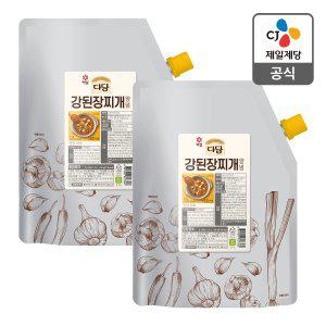 [CJ제일제당][본사배송] 다담 강된장찌개양념 2KG x 2