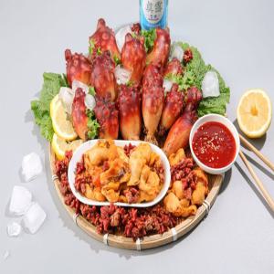 통영 손질 활 멍게 500g