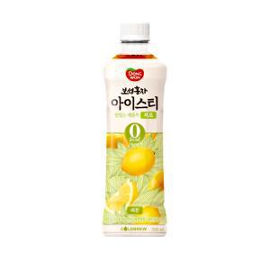 동원 보성홍차 아이스티 레몬차 제로 500ml 12입+복숭아 녹차 500ml 12입