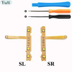 닌텐도스위치 컨트롤러 YuXi LR SL SR 버튼 키 플렉스 케이블 교체 부품 조이콘 NS 게임 스크루 드라이버
