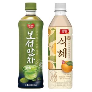 양반 보성 말차 500ml 12입 + 배식혜 500ml 12입