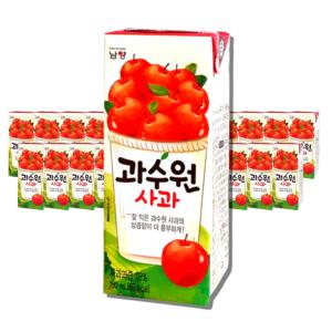 남양과수원 사과 190ml 24팩 과일주스 음료수