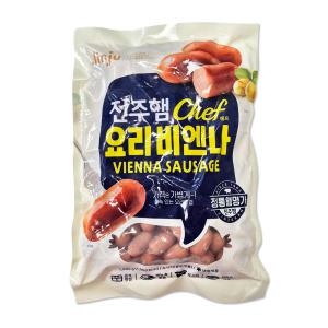 진주햄 요리비엔나 1kg(줄줄이햄 소세지 김밥 소시지)