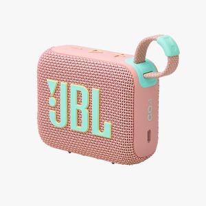 JBL GO4 휴대용 블루투스 스피커 JBLGO4PINK 핑크 방수 아웃도어 캠핑