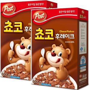 포스트 초코후레이크 600g x2개입