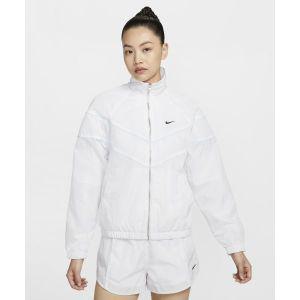 [매장정품] 나이키 NIKE 바람막이 윈드러너 루즈 UV 우븐 풀집 자켓 W - 화이트블랙 / FV6305-100