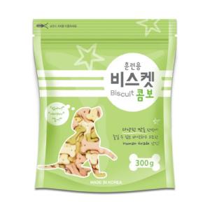 바우와우 훈련용 비스켓 콤보 300g강아지간식 애견 애완 반려 동물 애비 용비 영양