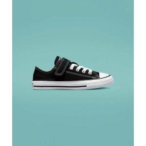 [매장정품] 컨버스 CONVERSE 척테일러 올스타 1V 파운데이션 키즈 블랙 372881C 516705