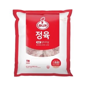 마니커 IQF 정육 닭다리살 1kg /냉동/국내산