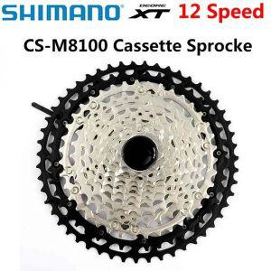 자전거 스프로킷 카세트 시마노 데오레 XT CS M8100 프리휠 톱니 산악 MTB 12 단 10 51T