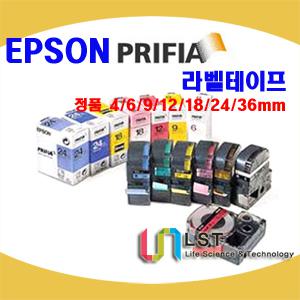 [LST](EPSON 정품)엡손 라벨테이프 SC9Y/SC9R/SC9G/SC9B/SS9K/ST9K/SD9K -  OK200/OK300/OK320/OK500/OK720/OK730/OK900/라벨프린터 테이프