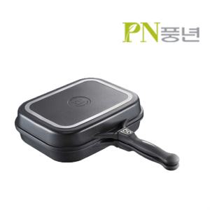 PN풍년 뉴 멀티쿡 사각양면팬 32cm 그릴 주물 그릴 구이팬