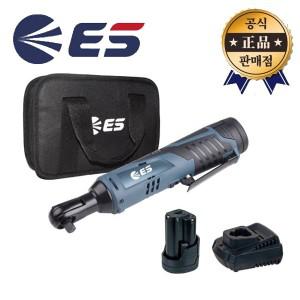 ES산업 충전임팩렌치 LW1012R 2.0Ah 2베터리 M12 IR-202B 라쳇 라쳇트 렌치