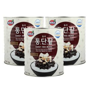 동서 리치스 통단팥 3kg 3개세트