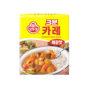 3분 카레 매운맛 200g