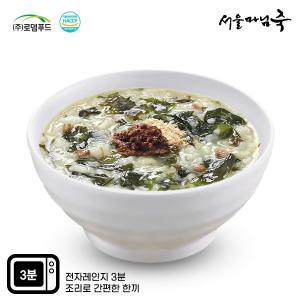 [롯데백화점]로뎀푸드(식품) [DO936][서울마님죽]엄마의맛! 든든한 아침식사 한우미역죽500gx3봉