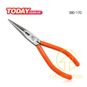 후지야 롱 라디오펜치 380-170 롱노우즈플라이어 마루뺀찌 볼트너트조임 FUJIYA LONG NOSE PLIER 카리스툴