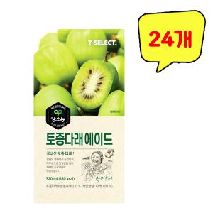 토종 다래 에이드 파우치음료 320ml x 24개