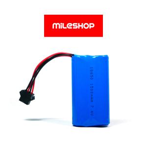 2301 전동물총 대용량 배터리 4핀 JST SM잭 18650 7.4V 1500mAh