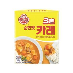 오뚜기 3분 카레 순한맛 200g 5개 묶음