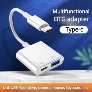 C타입 OTG 컨버터 고속 충전 케이블 어댑터 USB CUSB 3.0 충전 분배기 구글 TV 크롬캐스트 HD 게임 노트북