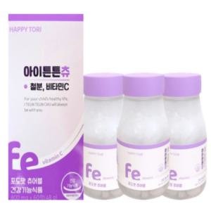 해피토리 아이튼튼츄 철분 비타민 C 800mg 60정x3박스