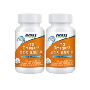 나우푸드 알티지 오메가3 1180mg x 90정 2개/SJ