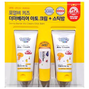 포멀비 키즈 아토크림 120ml 2입+스틱밤 18g