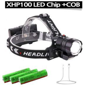 XHP100 LED COB 충전식 줌 랜턴 헤드램프 헤드랜턴 7200루멘 아0