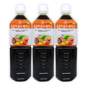 희창 자연생각 복숭아홍차 액상 980ml x 3개 / 북카페 스터디카페 아이스티 음료베이스 엑기스 전통차