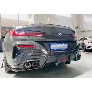 카본 프론트 범퍼 립 리어 디퓨저 바디 키트 BMW 8시리즈 G14 G15 G16