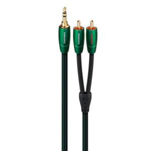 AudioQuest Evergreen 3.5mm 수-RCA 수 케이블-3m (9.84피트).