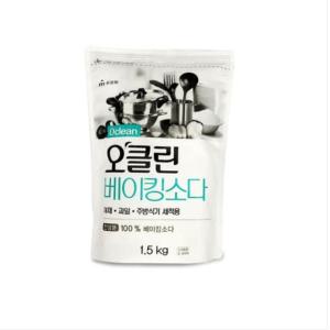 [오너클랜]쿨샵 오클린 베이킹소다 1.5kg 식기세척용 세제