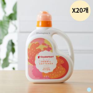 더블하트 유아용 섬유유연제 베이비플로럴 1.2L X20개