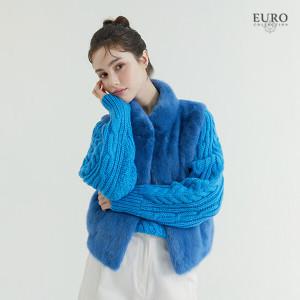 24FW 유로컬렉션 마랑라인 마카롱 밍크 베스트