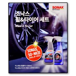 소낙스 익스트림 철분 분진제거 휠 타이어 세정제 세트 500ml 2입