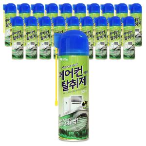 산도깨비 에어컨 히터 탈취제 300ml x 24개 피톤치드향 냄새 제거 크리너