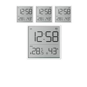 [오너클랜]숙박업소에서 사용하는 디지털 온습도 시계 X 4개입