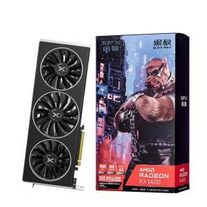 GPU RX XT 컴퓨터 카드 RX6600 8GB 비디오 RX6600 AMD Radeon 6600XT 카드 XT PC RX6600XT 게임 6600 데스