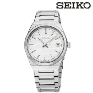 [SEIKO] 세이코 100M 방수 사파이어 글라스 야광기능 남성 손목시계 SUR553P1 정품 밴드 조절도구 증정