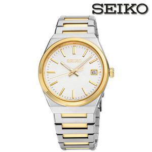 [SEIKO] 세이코 100M 방수 사파이어 글라스 야광기능 남성 손목시계 SUR558P1 정품 밴드 조절도구 증정