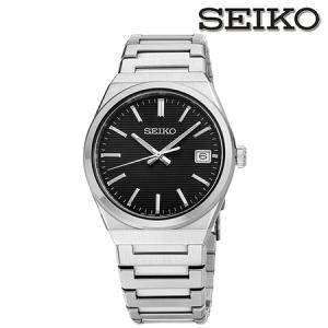 [SEIKO] 세이코 100M 방수 사파이어 글라스 야광기능 남성 손목시계 SUR557P1 정품 밴드 조절도구 증정