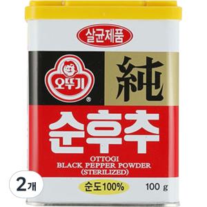 오뚜기 순후추 100g x 2개 /