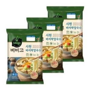 (NEW) 비비고 시원바지락칼국수 642G 3개 x2BOX_GRS