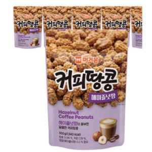 [머거본] 커피땅콩헤이즐넛향 300G X 6봉