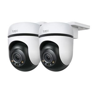 티피링크 Tapo TC41 2팩 200만화소 풀컬러 틸트 실외용 WiFi 보안 CCTV