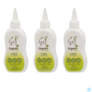 오가닉 강아지 고양이 용품 귀세척 귀세정제 200ml X3