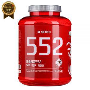 킹콩팩토리 벌크업 게이너 552 초코맛 4kg 단백질 헬스 보충제 탄수화물 근육 체중증가 [원산지:상세설명에